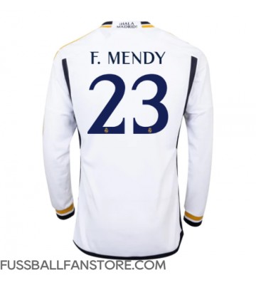 Real Madrid Ferland Mendy #23 Replik Heimtrikot 2023-24 Langarm
